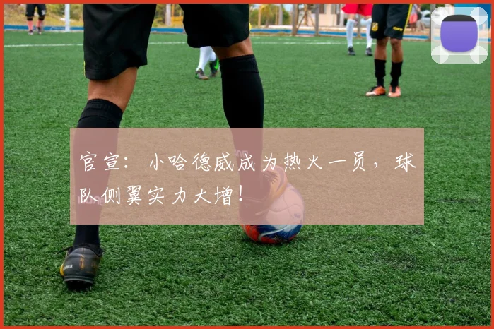 官宣:小哈德威成为热火一员,球队侧翼实力大增!